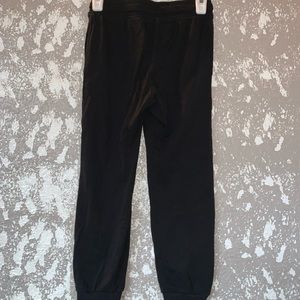 Black sweat pants kids size 6